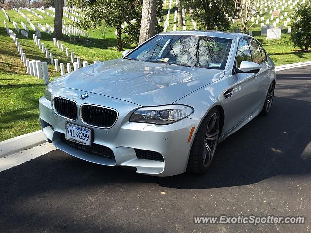 BMW M5 spotted in Arlington, Virginia