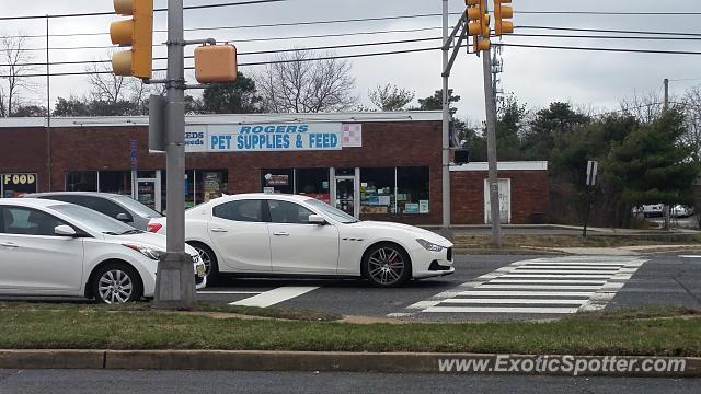 Maserati Ghibli spotted in Brick, New Jersey