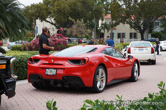 Ferrari 488 GTB spotted in Miami, Florida