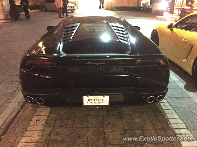 Lamborghini Huracan spotted in Dallas, Texas