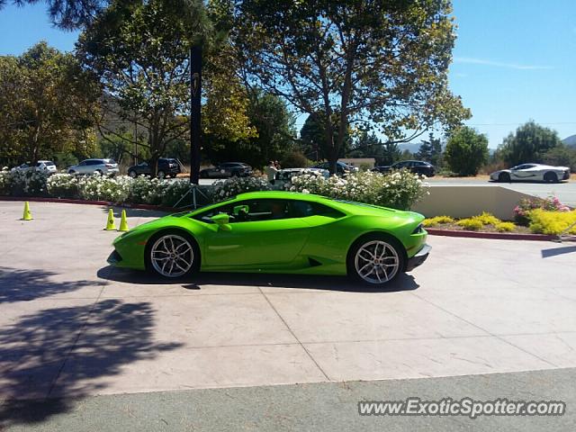 Lamborghini Huracan spotted in Pebble Beach, California