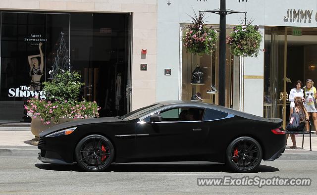 Aston Martin Vanquish spotted in Beverly Hills, California