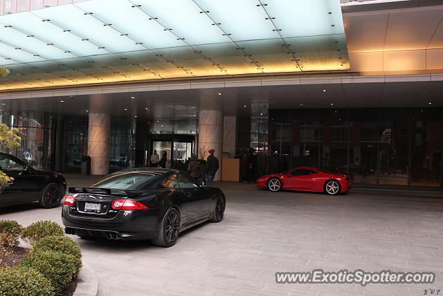 Jaguar XKR-S spotted in Toronto, Canada