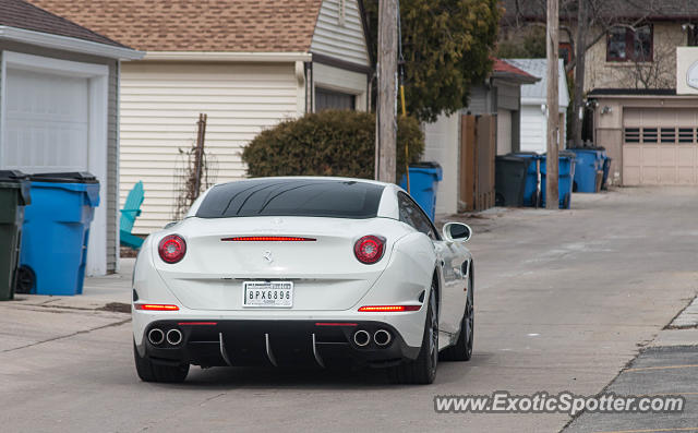 Ferrari California spotted in Shorewood, Wisconsin