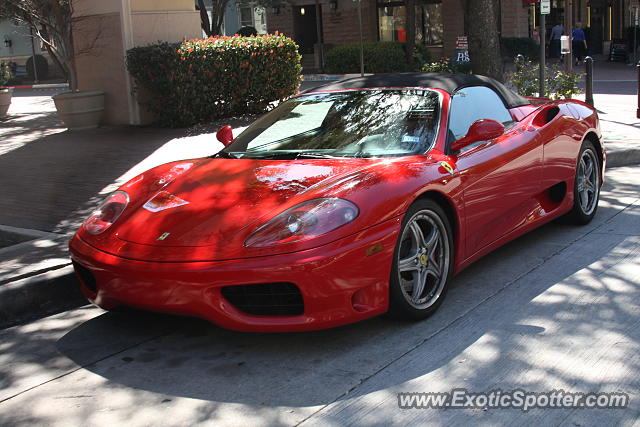 Ferrari 360 Modena spotted in Dallas, Texas