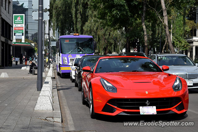 Ferrari F12 spotted in Mexico City, Mexico