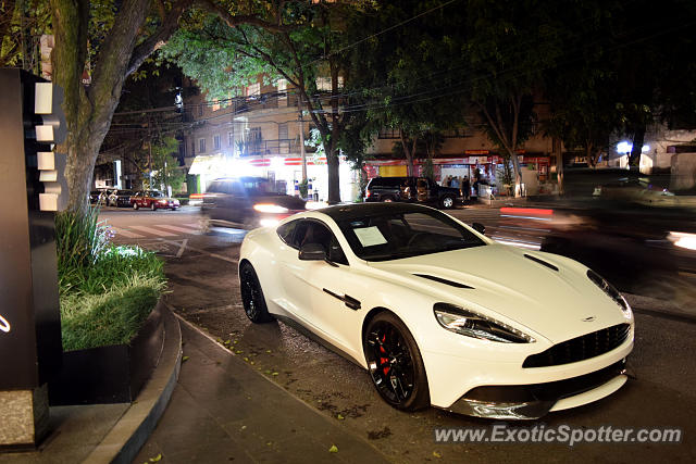 Aston Martin Vanquish spotted in Mexico City, Mexico