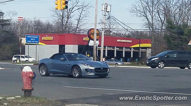 Jaguar F-Type spotted in Howell, New Jersey