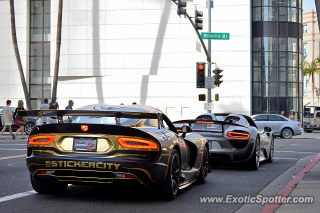 Dodge Viper spotted in Beverly Hills, California