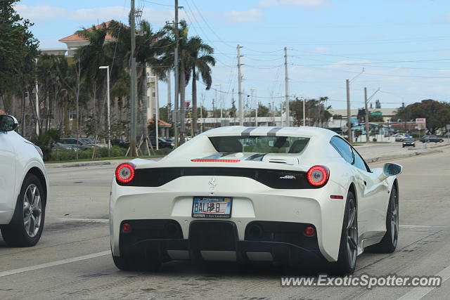 Ferrari 458 Italia spotted in Fort Lauderdale, Florida