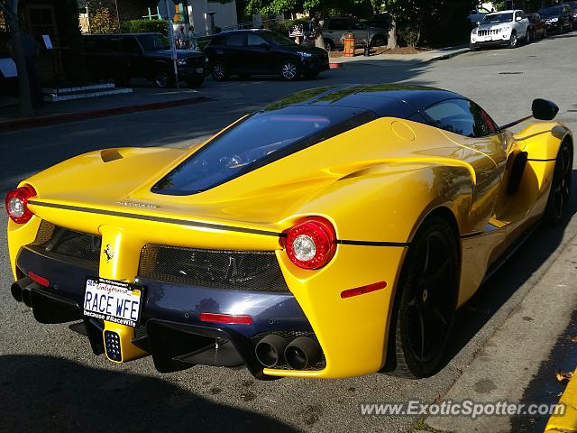 Ferrari LaFerrari spotted in Carmel, California