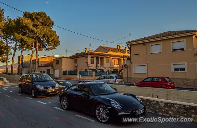 Porsche 911 spotted in Pinoso, Spain