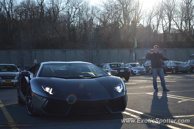 Lamborghini Aventador spotted in Pittsford, New York