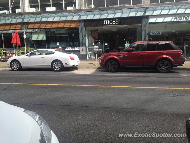Bentley Continental spotted in Vancouver, Canada