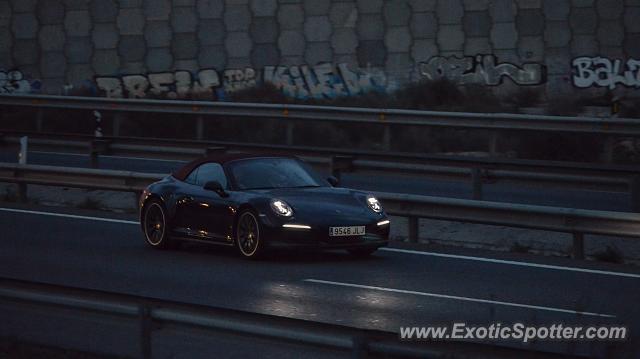 Porsche 911 spotted in Murcia, Spain
