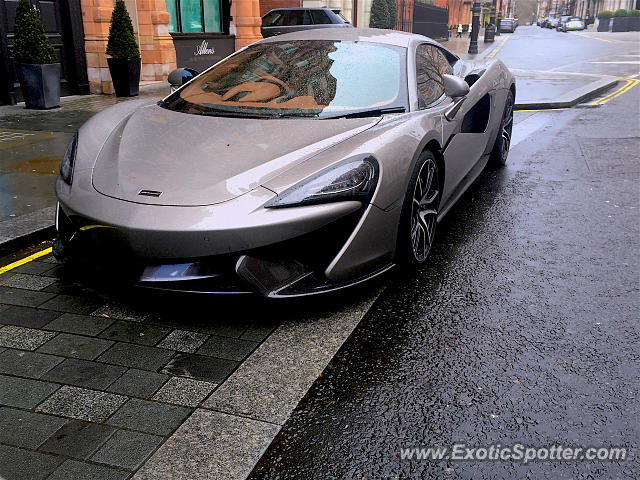 Mclaren 570S spotted in London, United Kingdom