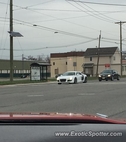 Audi R8 spotted in Fairfield, New Jersey