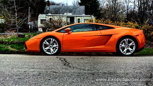 Lamborghini Gallardo spotted in Brown County, Indiana