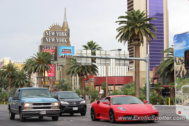 Ferrari F430 spotted in Las Vegas, Nevada