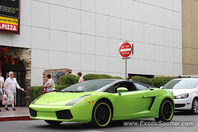 Lamborghini Gallardo spotted in Las Vegas, Nevada
