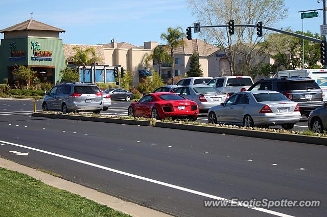 Audi R8 spotted in Roseville, California