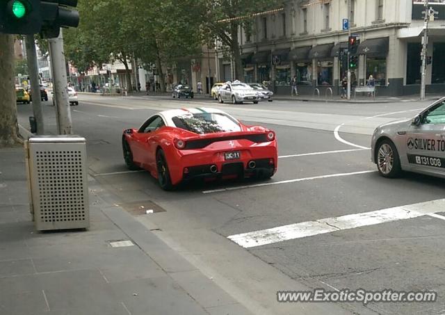 Ferrari 458 Italia spotted in Melbourne, Australia