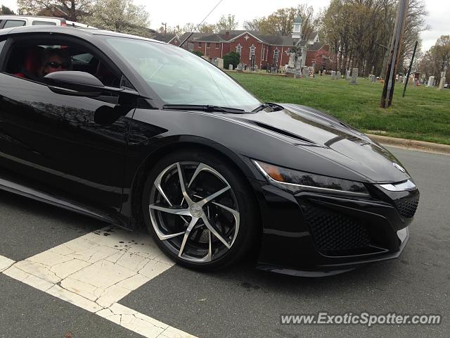 Acura NSX spotted in Charlotte, North Carolina