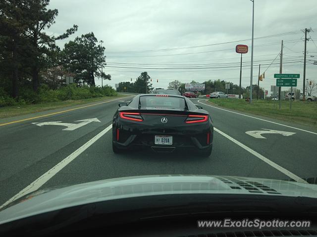 Acura NSX spotted in Charlotte, North Carolina