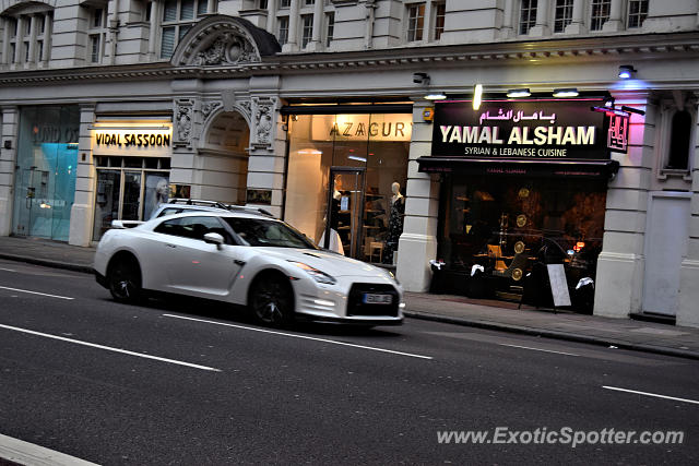 Nissan GT-R spotted in London, United Kingdom