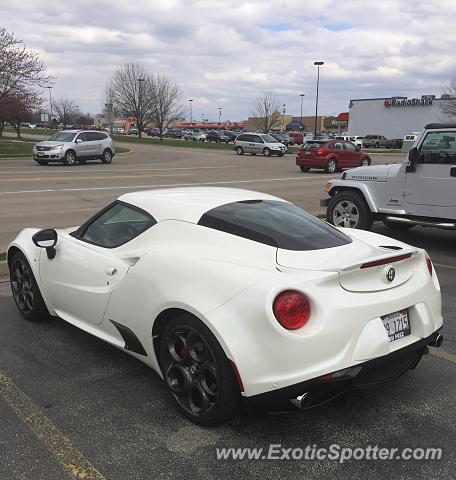 Alfa Romeo 4C spotted in Decatur, Illinois
