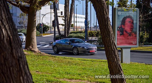 Aston Martin DB9 spotted in Alicante, Spain