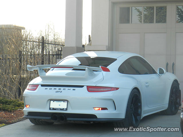 Porsche 911 GT3 spotted in London, Ontario, Canada