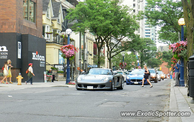 Porsche Carrera GT spotted in Toronto, Canada