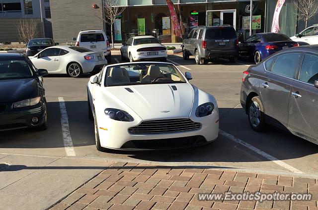 Aston Martin Vantage spotted in Omaha, Nebraska