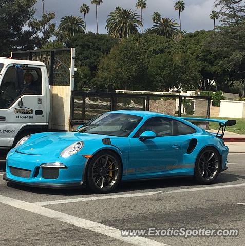 Porsche 911 GT3 spotted in Beverly hills, California