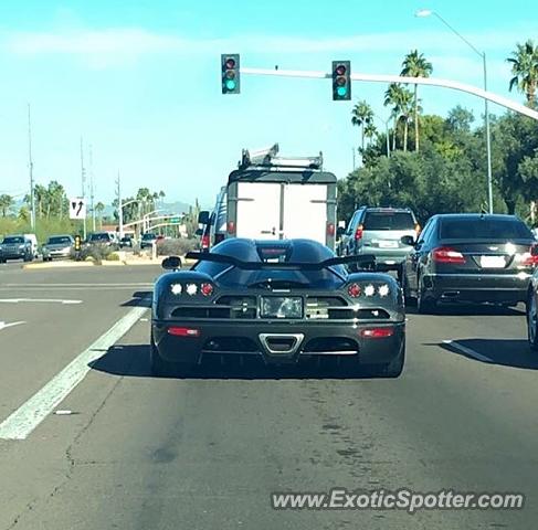 Koenigsegg CCXR spotted in Scottsdale, Arizona