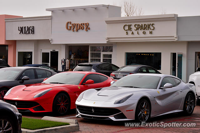 Ferrari F12 spotted in Malibu, California