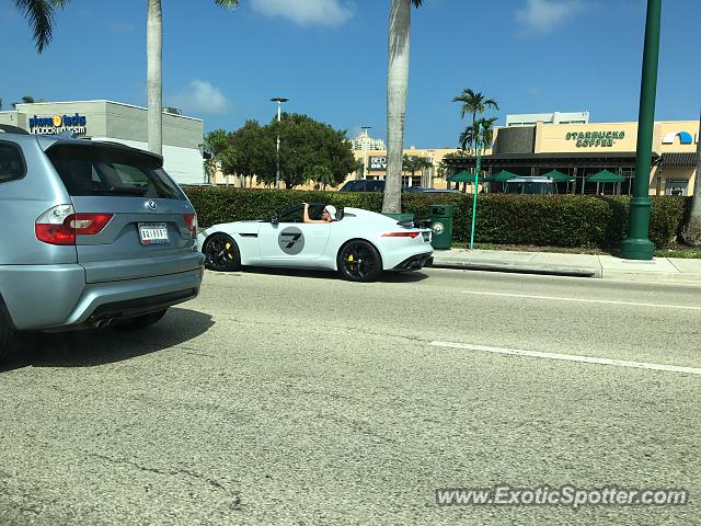 Jaguar F-Type spotted in Miami, Florida