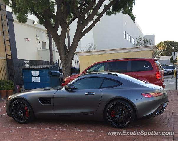 Mercedes AMG GT spotted in Beverly Hills, California