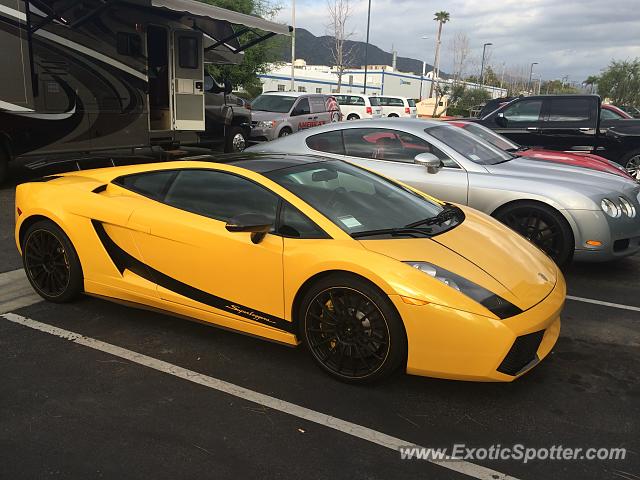 Lamborghini Gallardo spotted in Monrovia, California