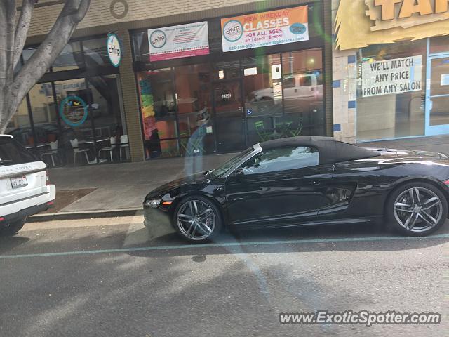 Audi R8 spotted in Pasadena, California