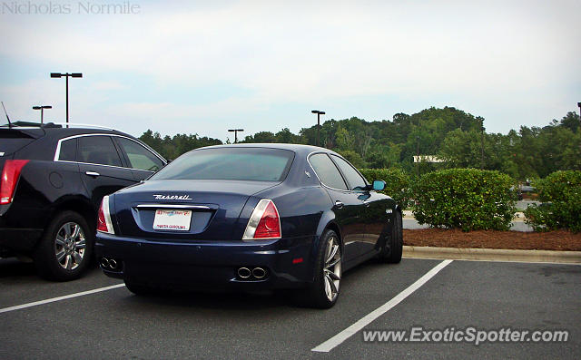 Maserati Quattroporte spotted in Charlotte, North Carolina
