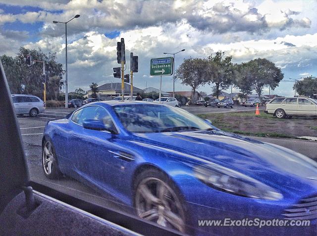 Aston Martin DB9 spotted in Christchurch, New Zealand