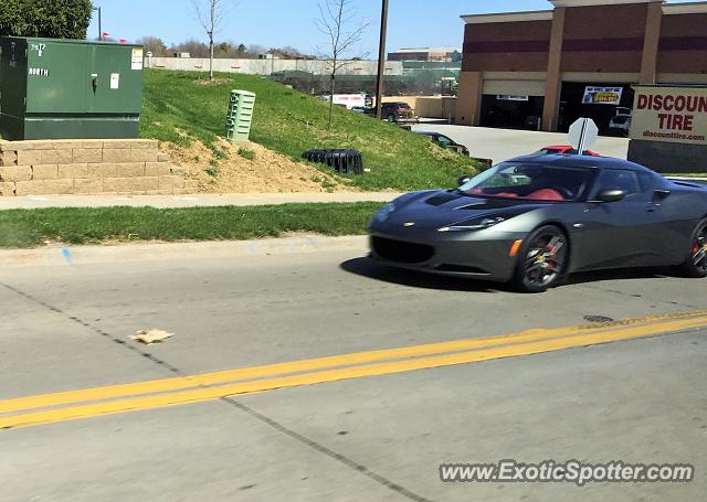 Lotus Evora spotted in Omaha, Nebraska