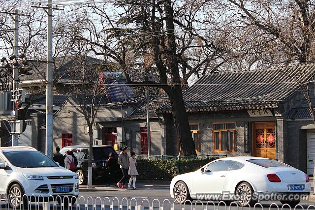 Bentley Continental spotted in Beijing, China