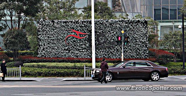 Rolls-Royce Ghost spotted in Shanghai, China