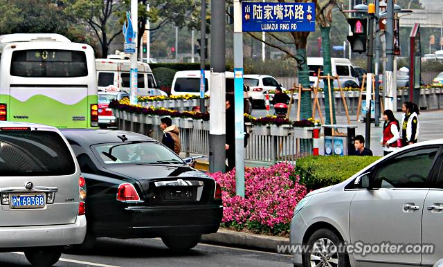 Rolls-Royce Ghost spotted in Shanghai, China