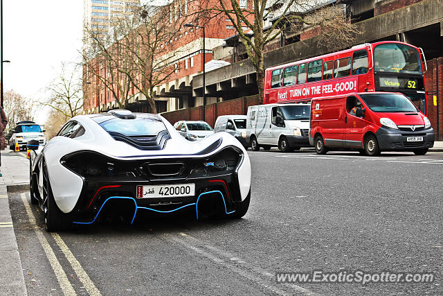 Mclaren P1 spotted in London, United Kingdom