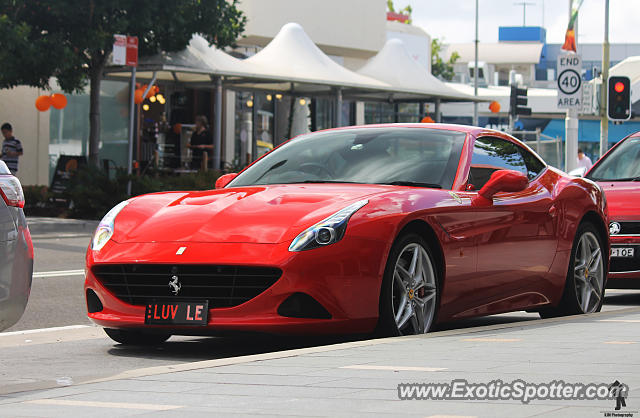 Ferrari California spotted in Sydney, Australia