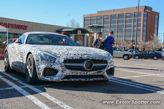 Mercedes AMG GT spotted in Cherry Creek, Colorado